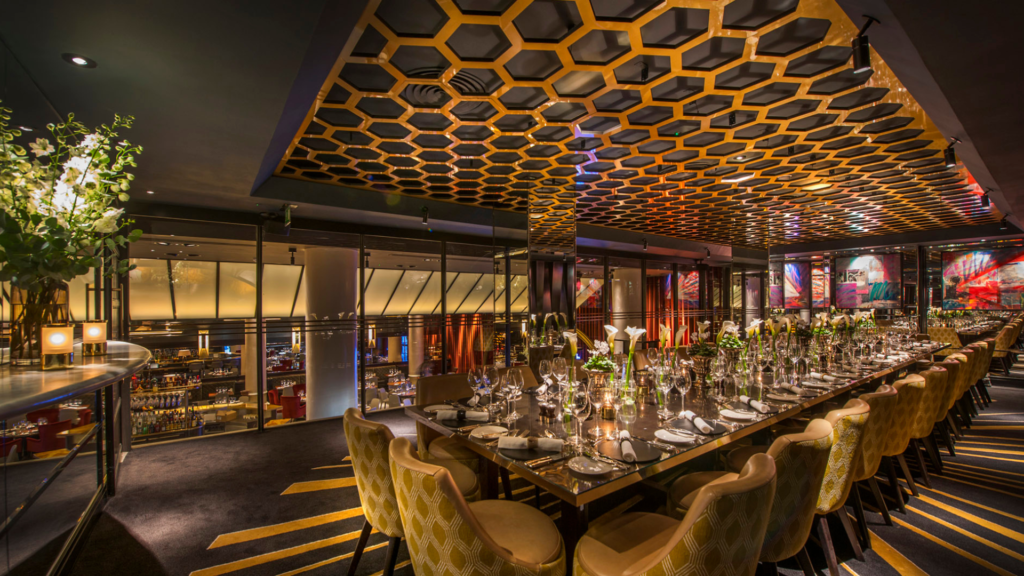 Quaglinos private dining hire london