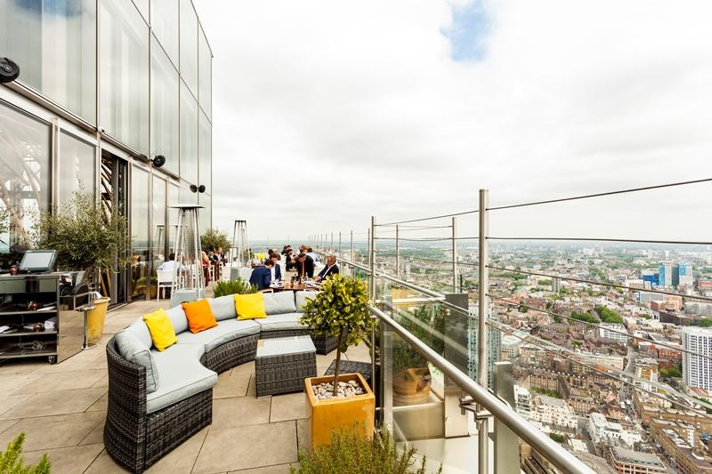 east terrace venue hire heron tower sushi samba london