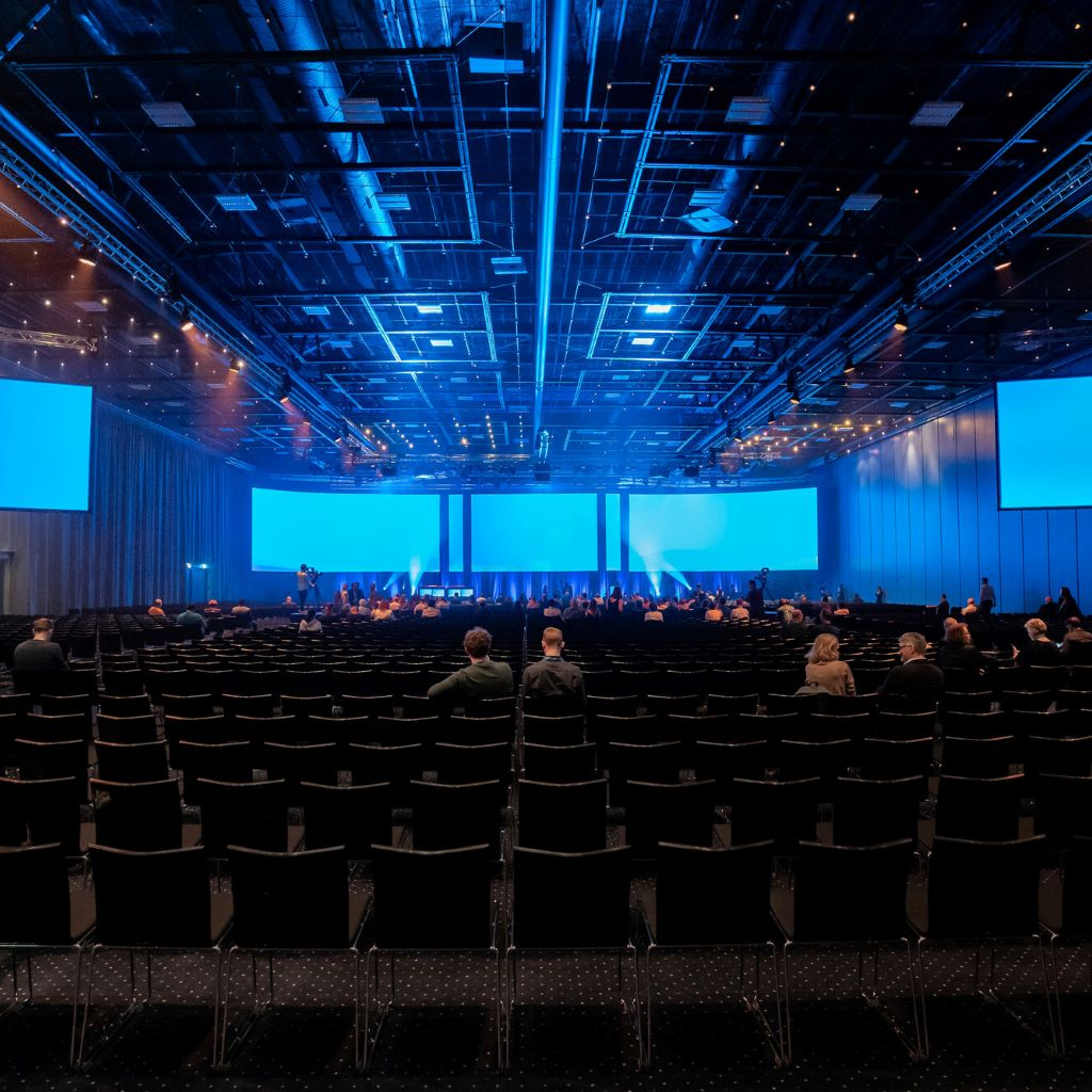 Large venue hire space Hall A Bella Center Copenhagen