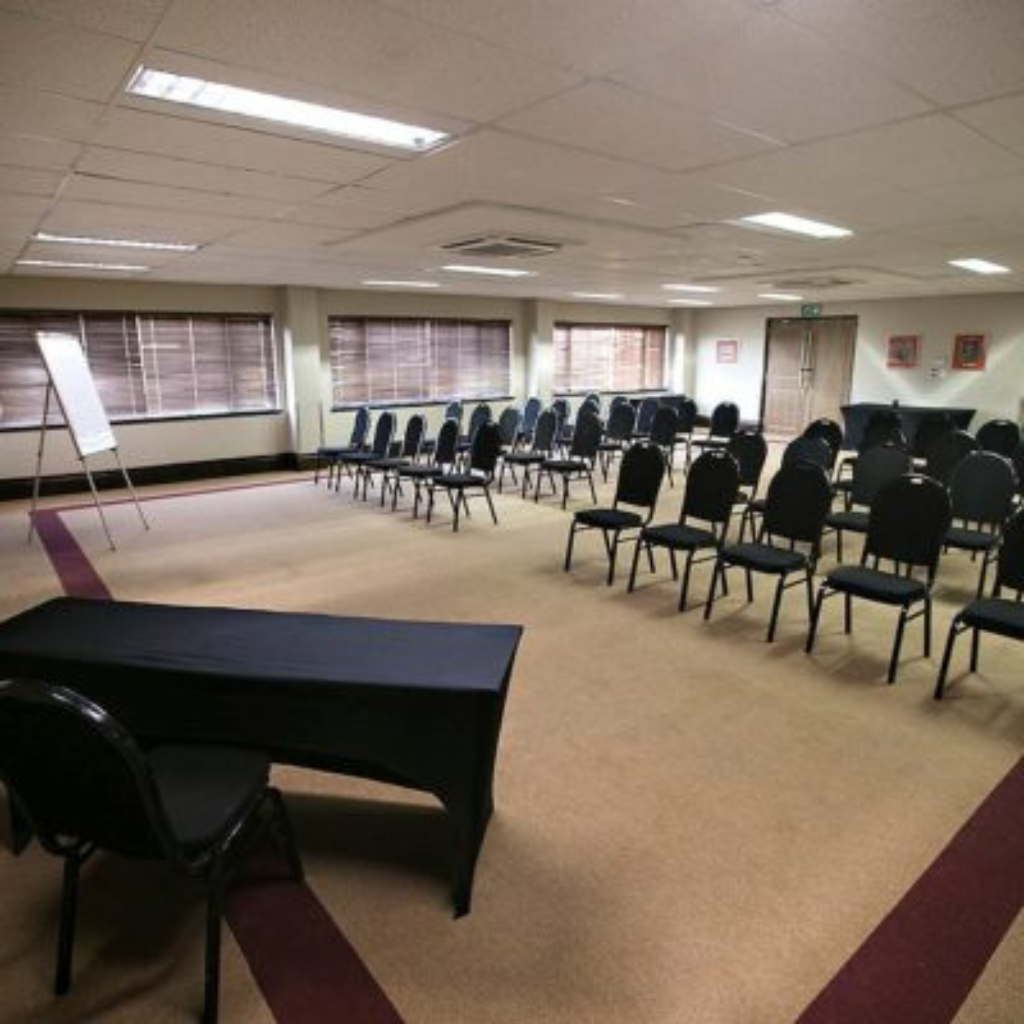 The Boundary Room can cater for up to 100 guests depending on the seating arrangements