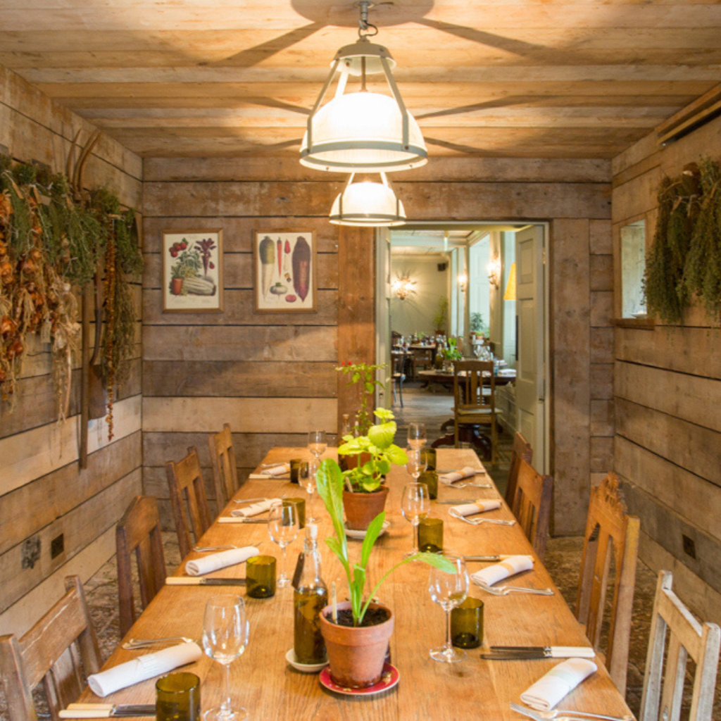 Cosy and informal meeting space within The Pig near Bath