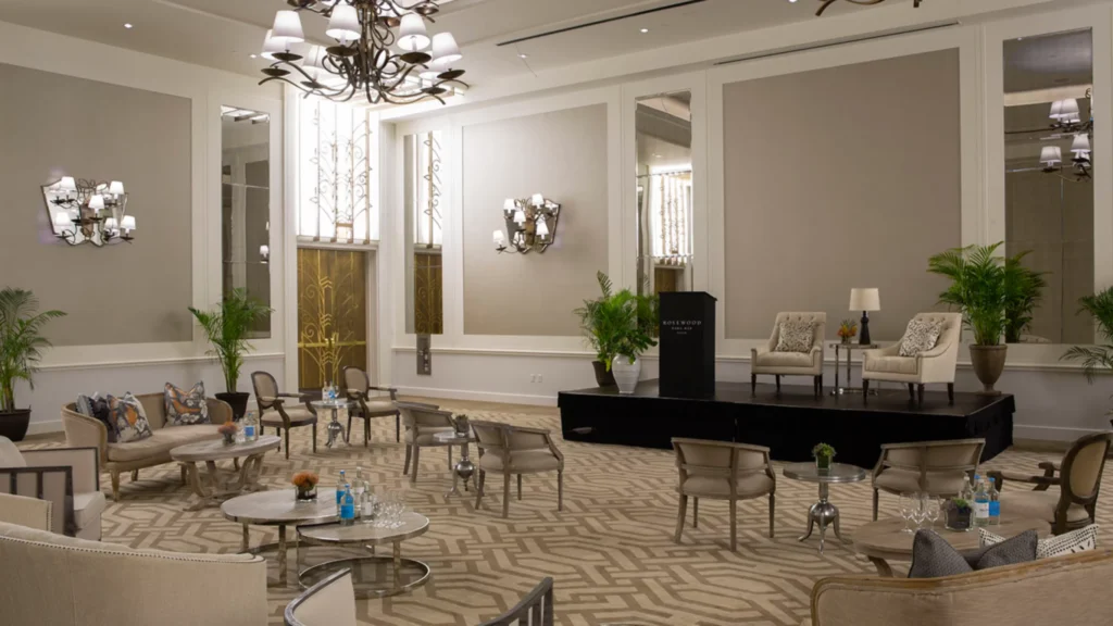 Rosewood Baha Mar in Nassau Grand Salon venue hire